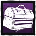 Toolbox on a purple background.